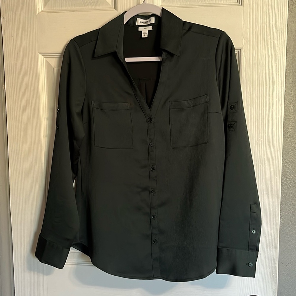 Express Portofino blouse, size small, EUC.